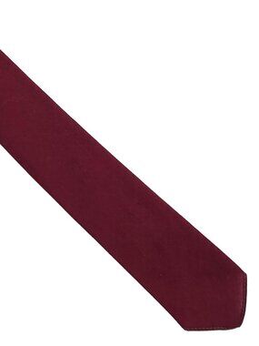 Vtg Brent Brand Montgomery Ward 30s 40s Maroon Red Bias Cut Dacron Necktie Tie